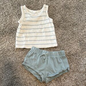 Colored Organics Leni tank and Havana Short